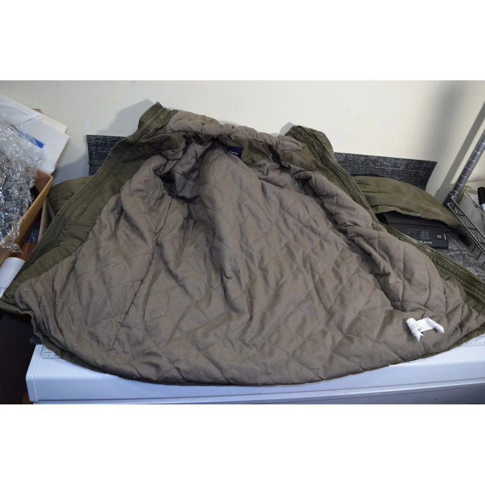 Gap Kids Jacket Army Green Military Paratrooper Utility Field Jacket BOYS XXL 14